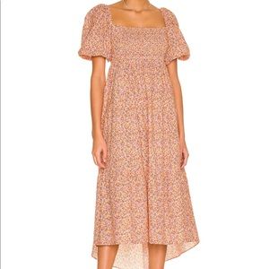 MinkPink Morwell Midi Dress Size S